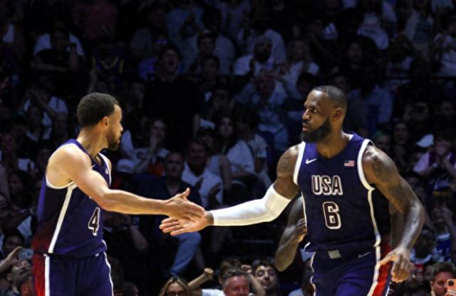 百家乐入口-39岁詹皇有多强？准绝杀+疯狂攻筐：美国男篮真核